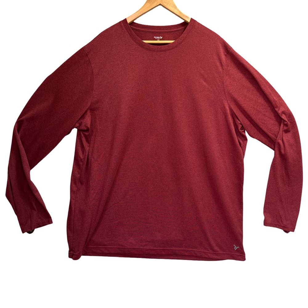Old Navy Active Core Burnt Red Long Sleeve T-Shirt XXXL Tall (3 for $12 item)